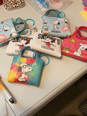 Six Snoopy Bags